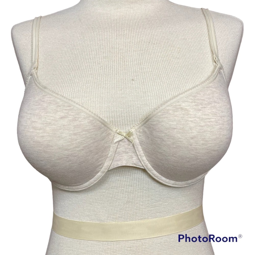 Aerie Woman’s Beige Full Coverage Lightly Lined T-shirt Bra Size 38C